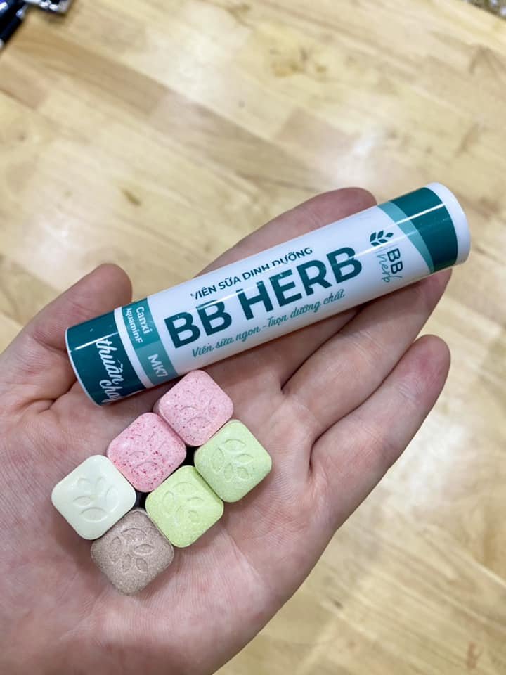 Viên sữa ăn liền BB HERB Phật Giáo hộp 90 viên